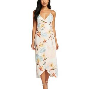 Show Me Your Mumu Meghan Wrap Dress Pink Floral Women’s 3XL NWT